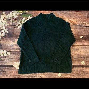 NWT XL Old Navy Botanical Green Mockneck Sweater
